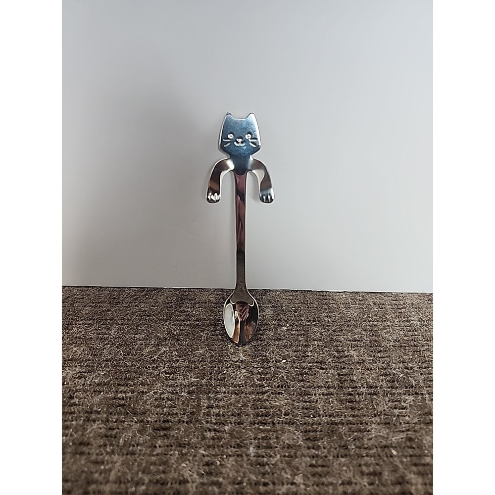 Stainless Steel  Spoon Hanging Cat‎ For Mugs